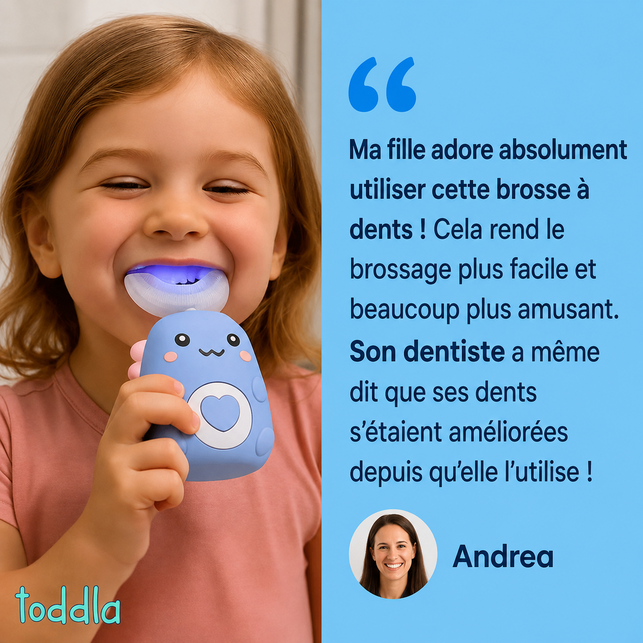 Beosmile™ – Brosse à dents 360° pour enfants
