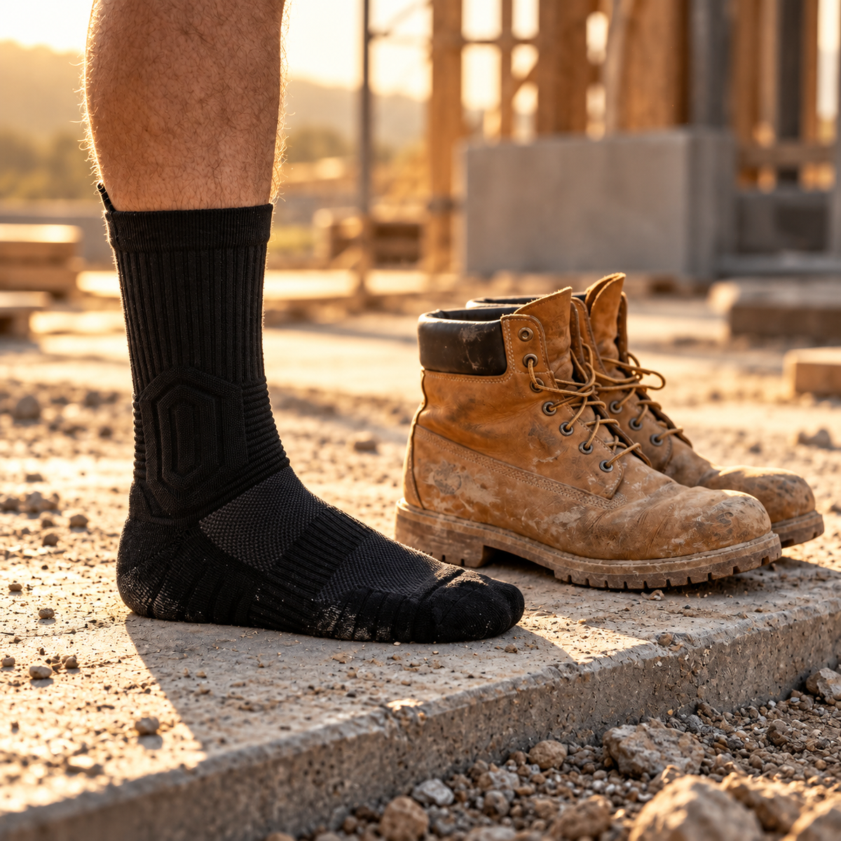 Beebeo | Chaussettes de Travail Renforcées