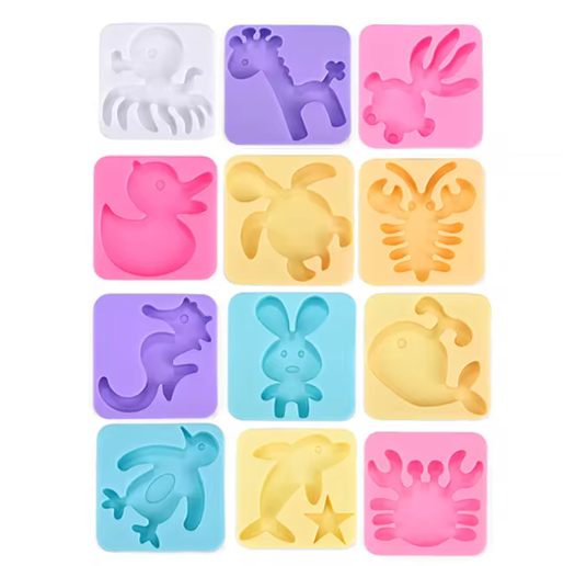 Kit: 6 moldes adicionales de color fluorescente