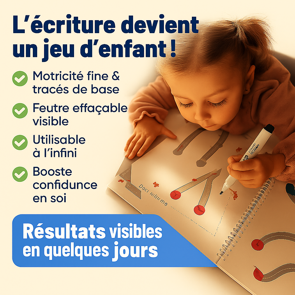 MagicLines - Cahier d'exercices de traçage magique