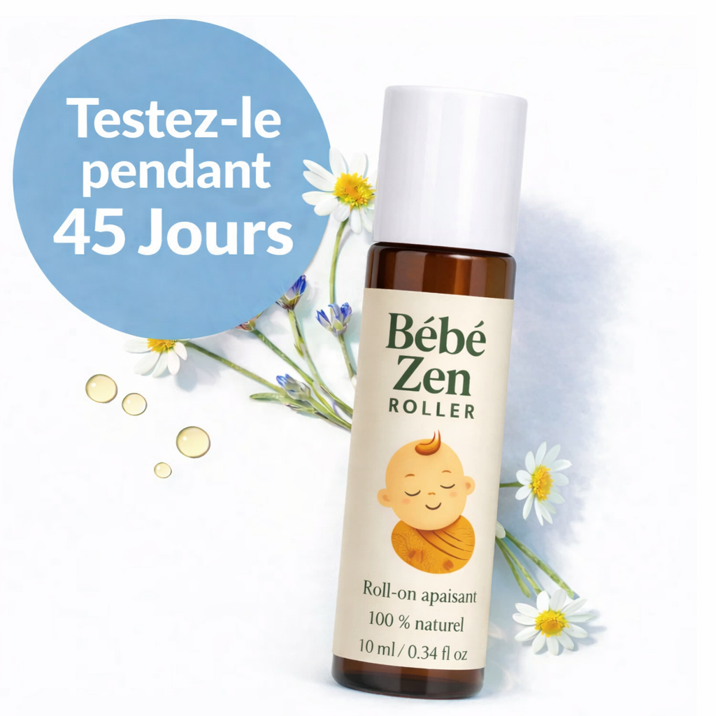 Bébé zen roller - Roll-on naturel pour poussées dentaires