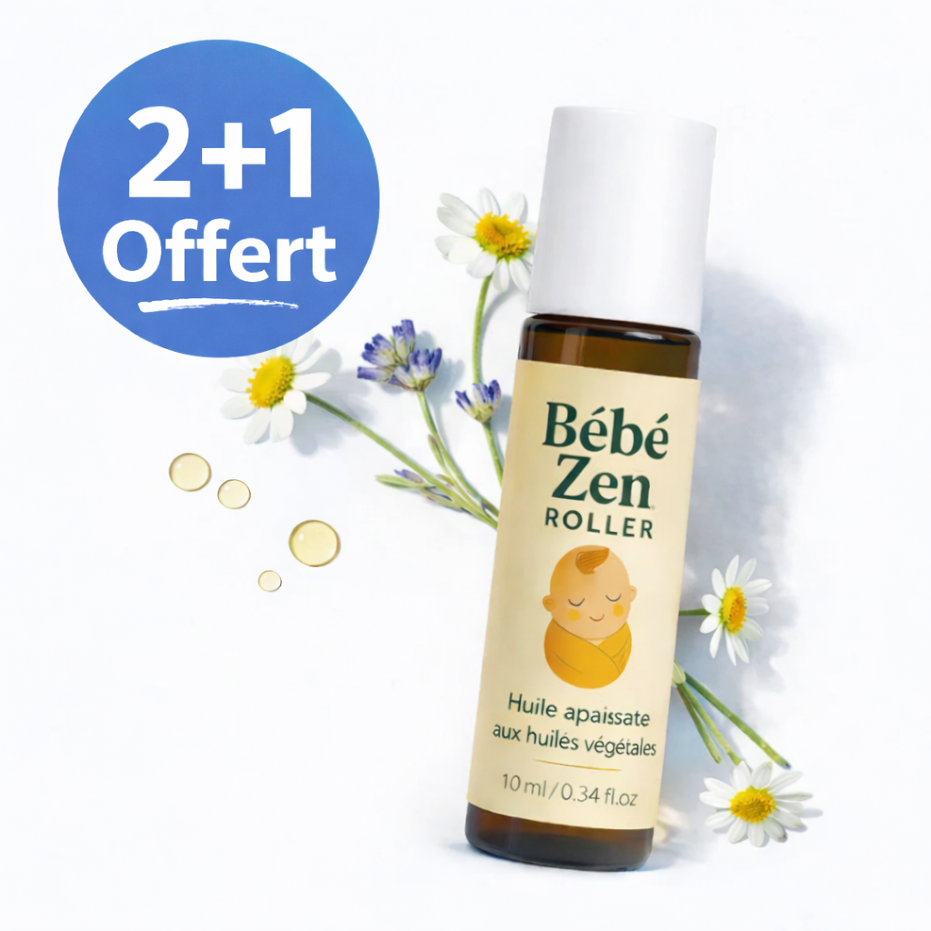 Bébé zen roller - Roll-on naturel pour poussées dentaires