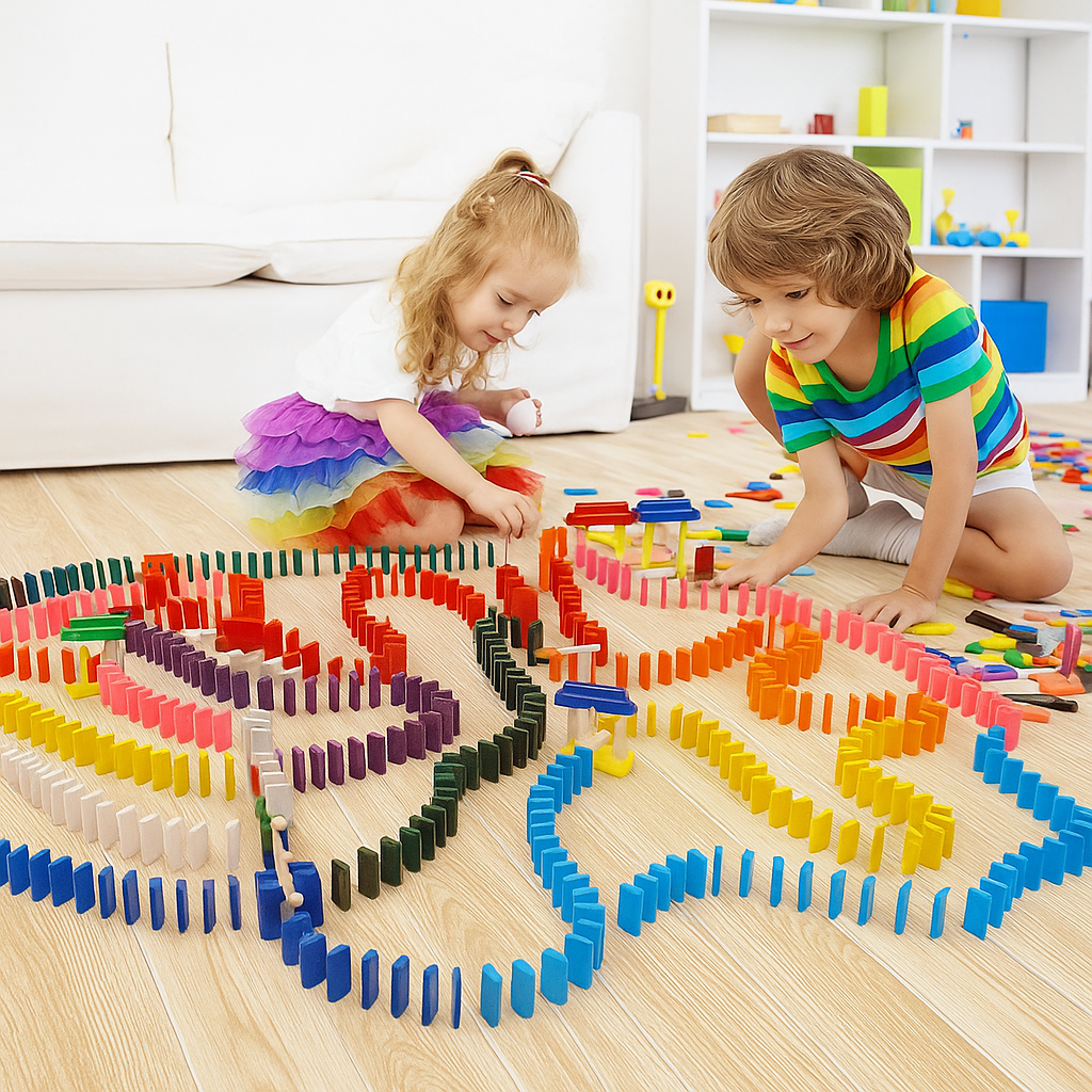 Train éducatif - Dominos Montessori™