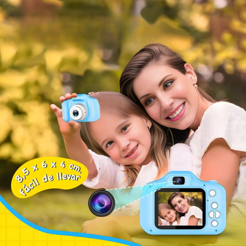 Cámara digital para niños, cámara HD 1080P