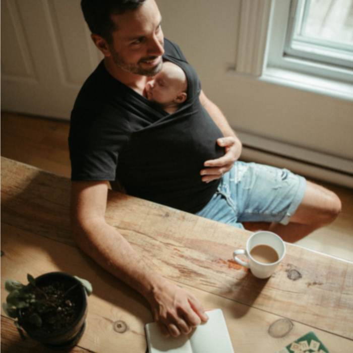 BeoKangou® - Camiseta piel con piel "Bebé 0-12 meses"