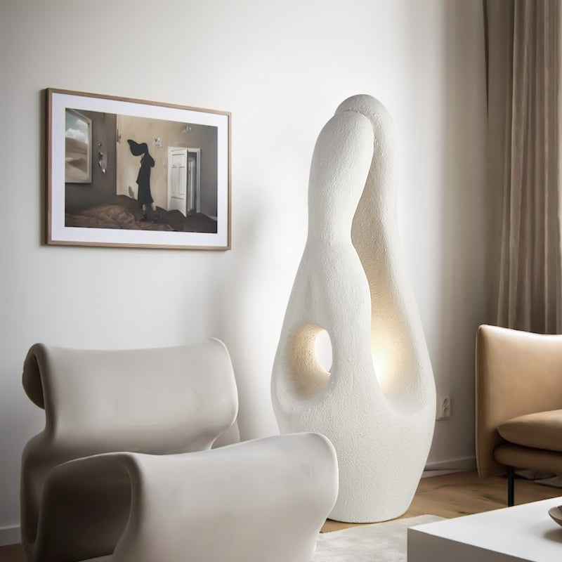 Lampadaire sculptural moderne