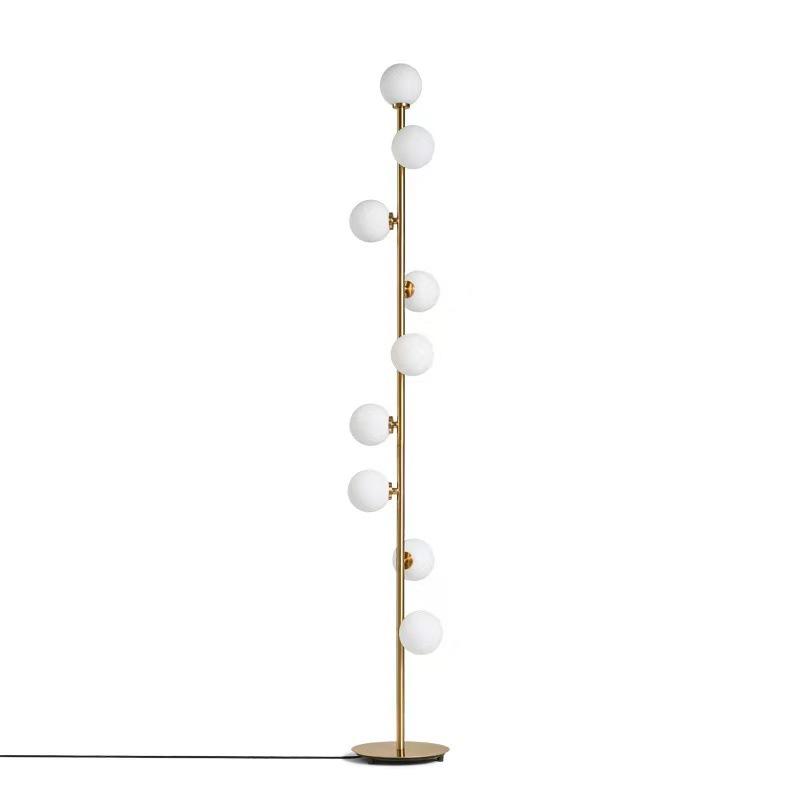 Nordic Glass Globe Floor Lamp