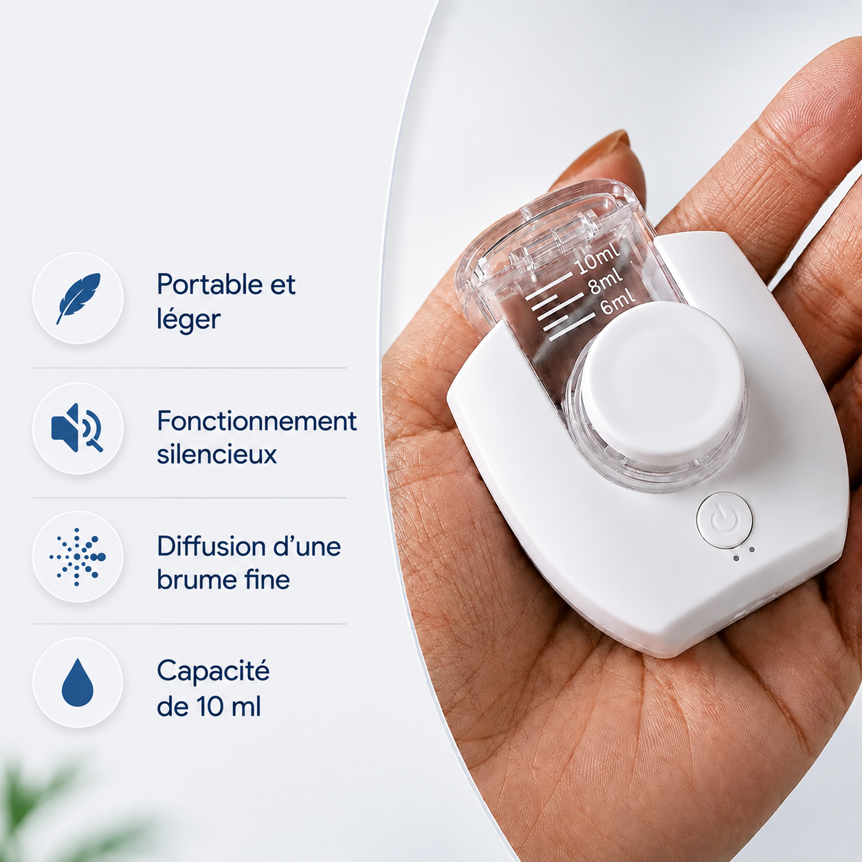 Beebeo™ | Nébuliseur portable à membrane