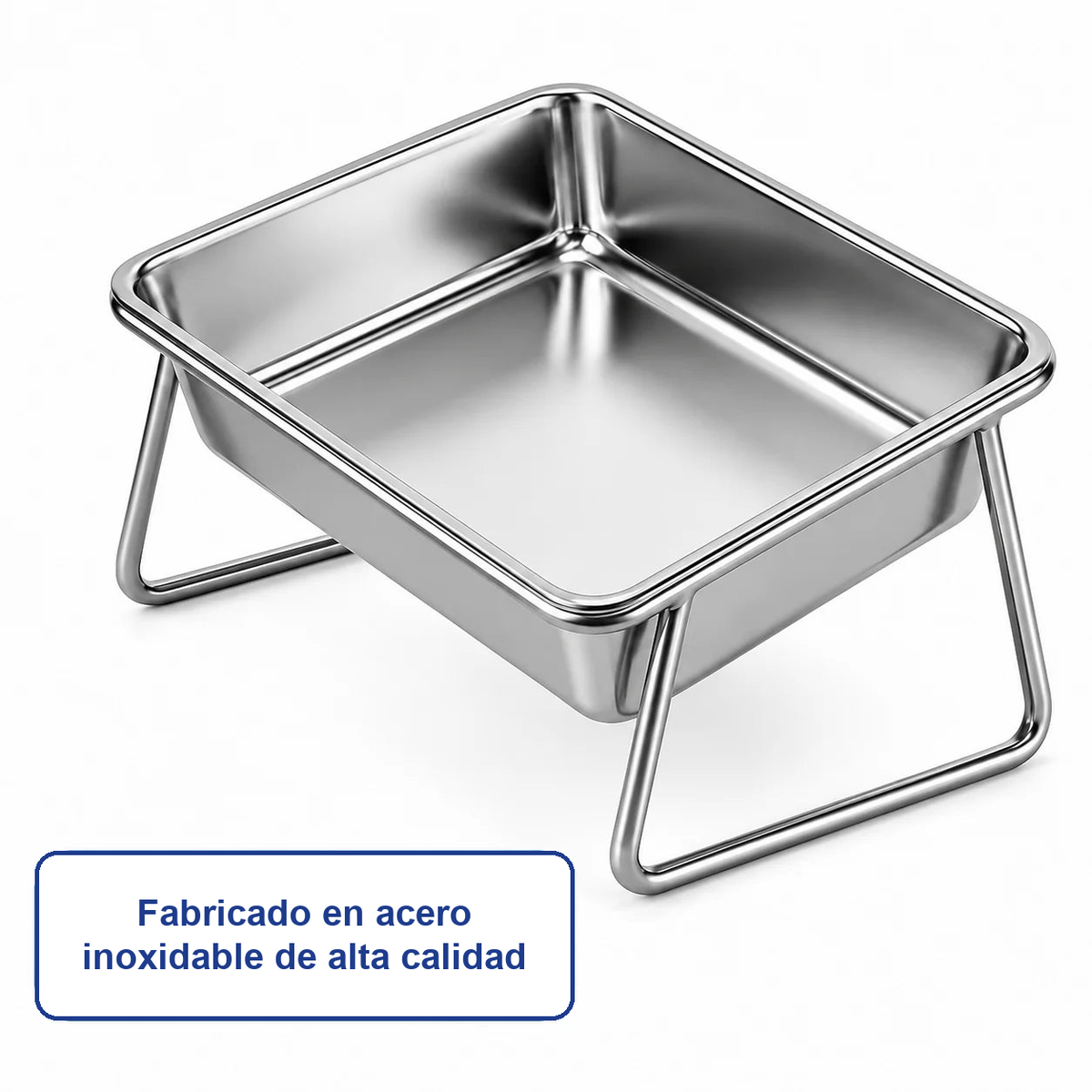 Comedero de acero inoxidable de alta calidad