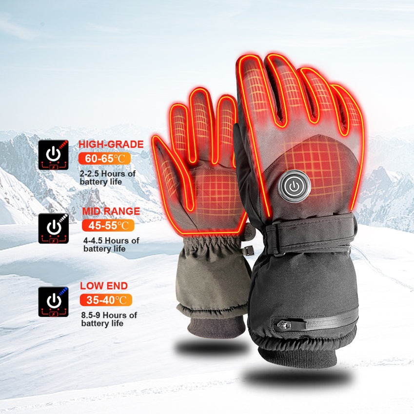 Gants chauffants