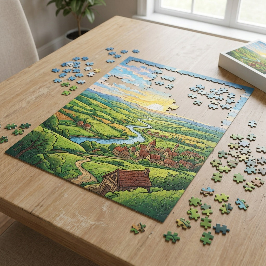Puzzle 1000 Pièces Illustré