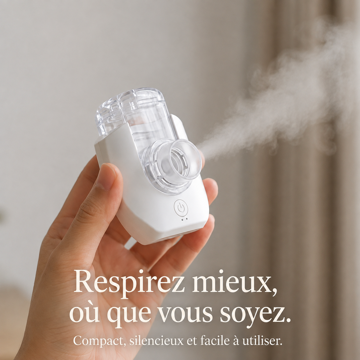 Beebeo™ | Nébuliseur portable à membrane