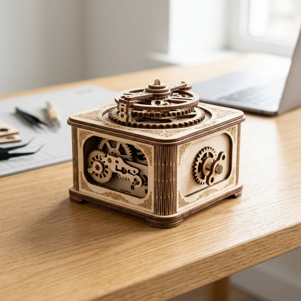 Puzzle 3D en Bois à Construire