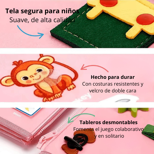 Tablero de actividades Montessori