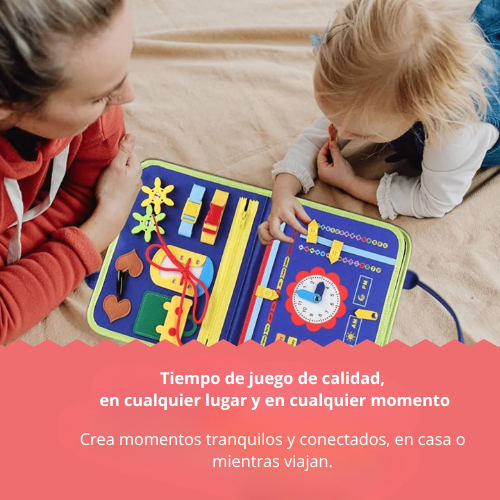 Tablero de actividades Montessori