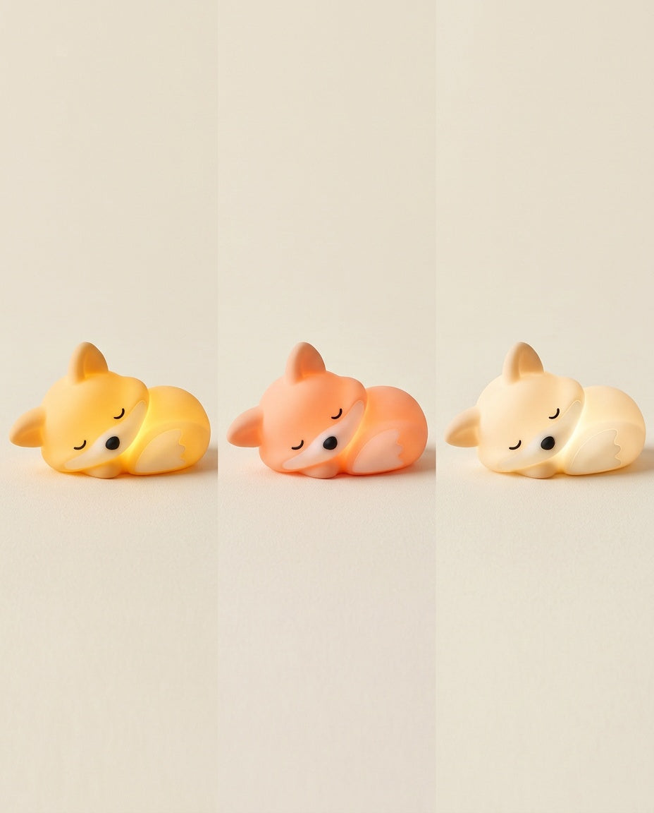 Veilleuse Renard Bébé - veilleuse en trois teintes de lumière douce