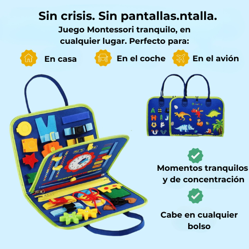 Tablero de actividades Montessori