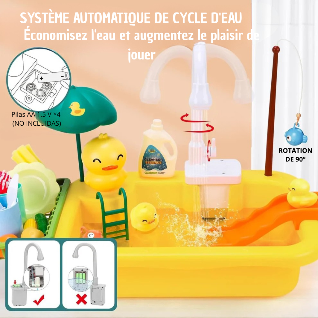 SplashySink™ – Bassin ludique magique