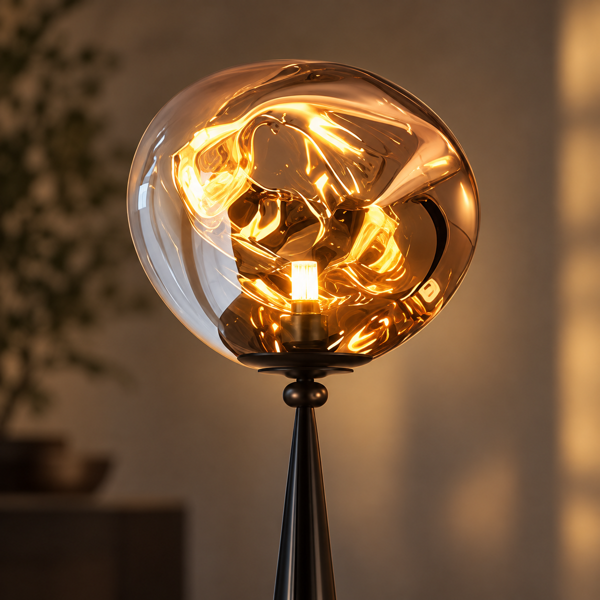 Lampadaire scandinave en fer – douille E27