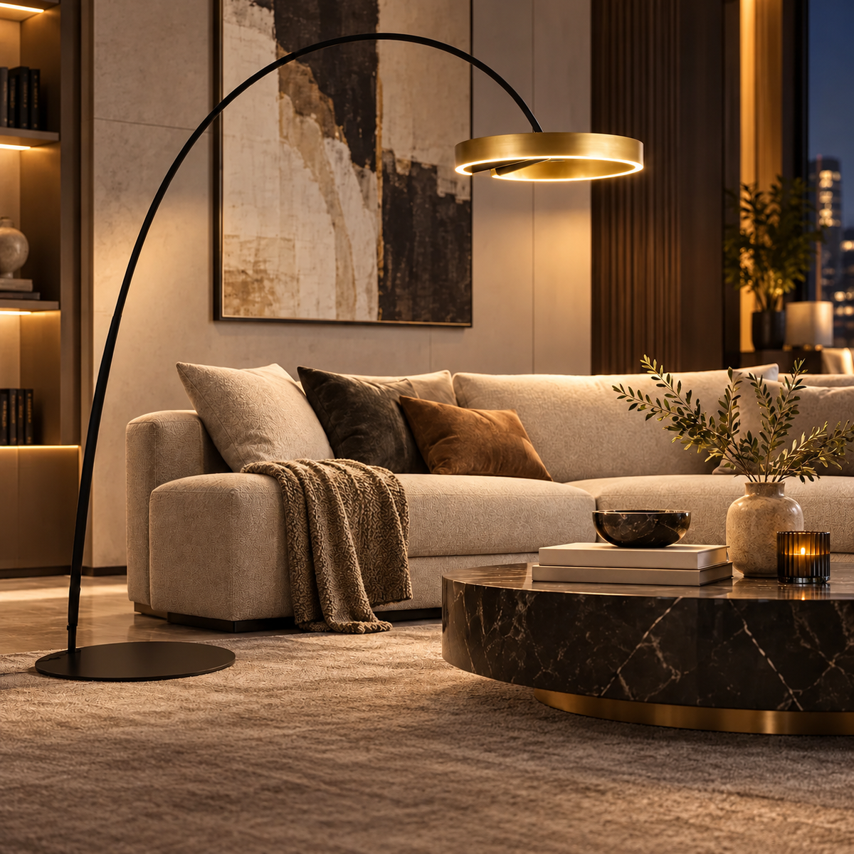 Lampadaire LED design
