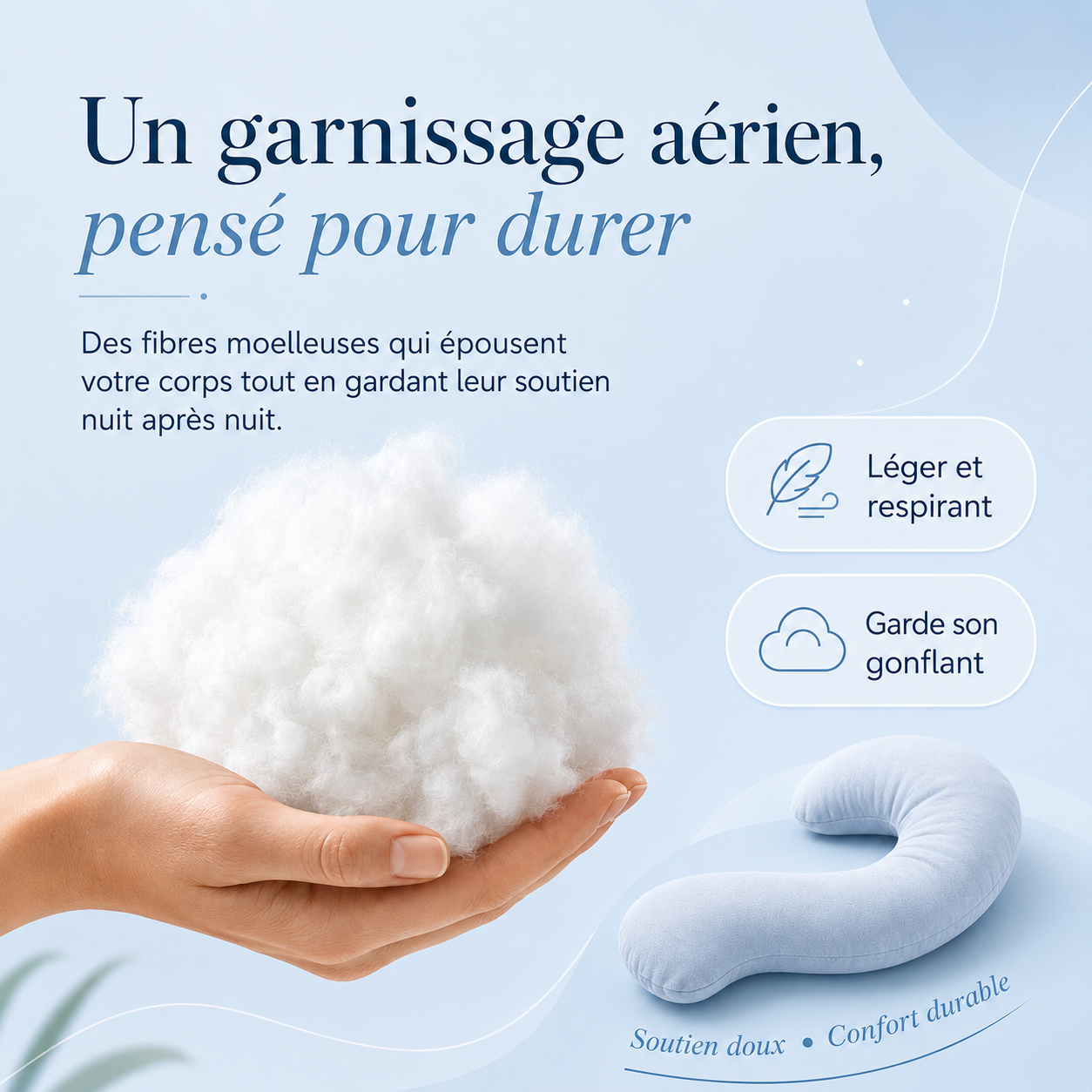 Coussin d'Alignement Corporel