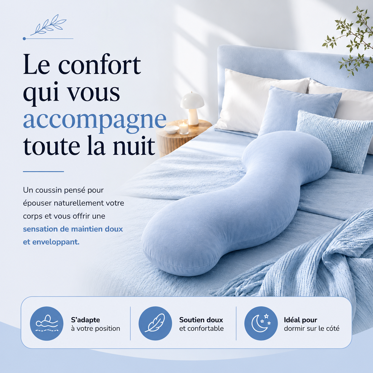 Coussin d'Alignement Corporel