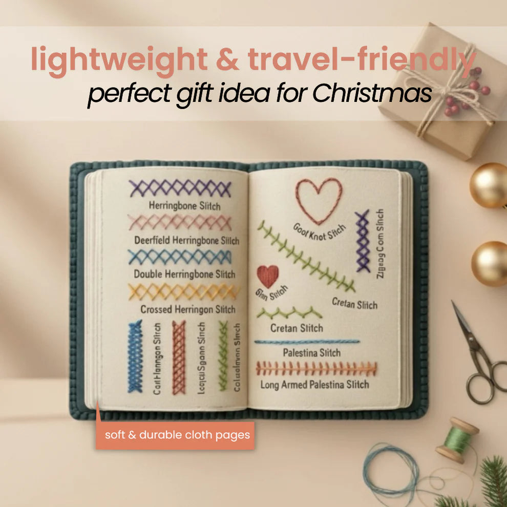 Embroidery pattern book