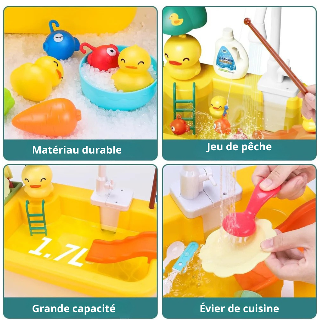 SplashySink™ – Bassin ludique magique