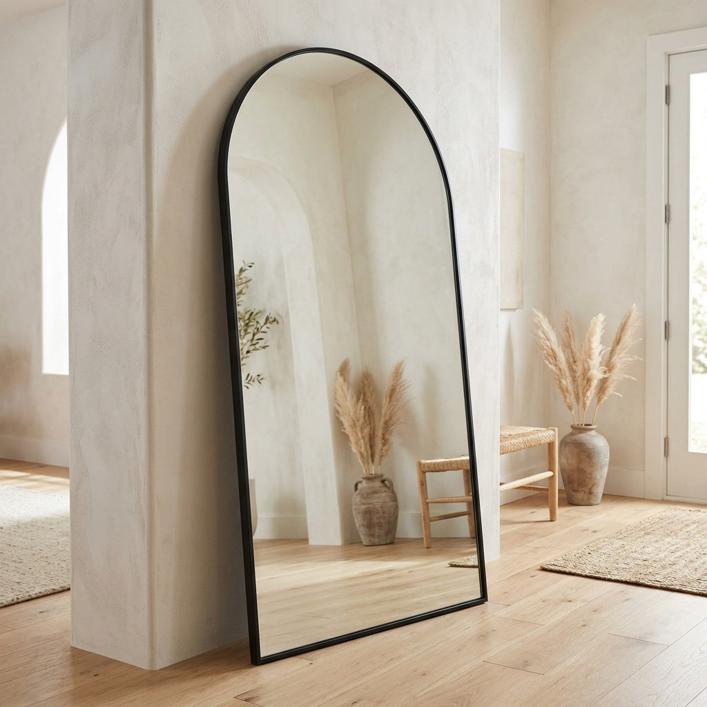Miroir Mural Design Arrondi