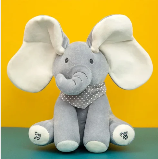 Beebeo™ Peek a boo Elefante Parlanchín - Exclusivo