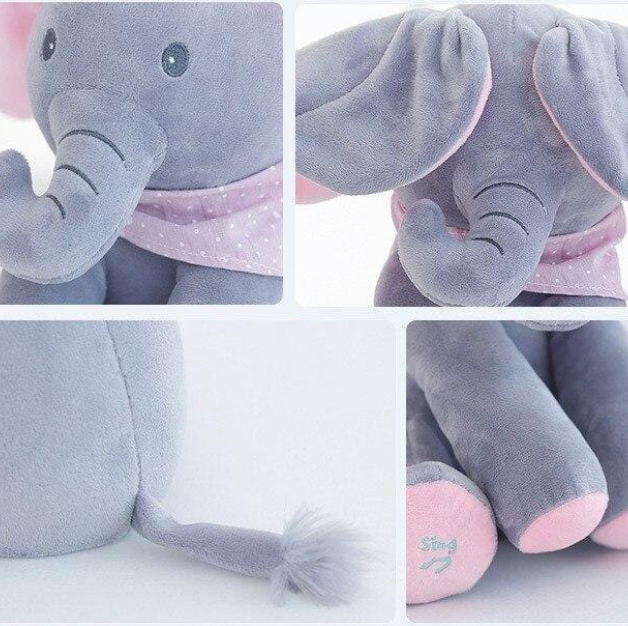 Beebeo™ Peek a boo Elefante Parlanchín - Exclusivo