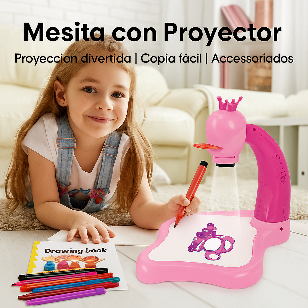 Table Projecteur LED Artistique — Crée, Trace, Imagine !