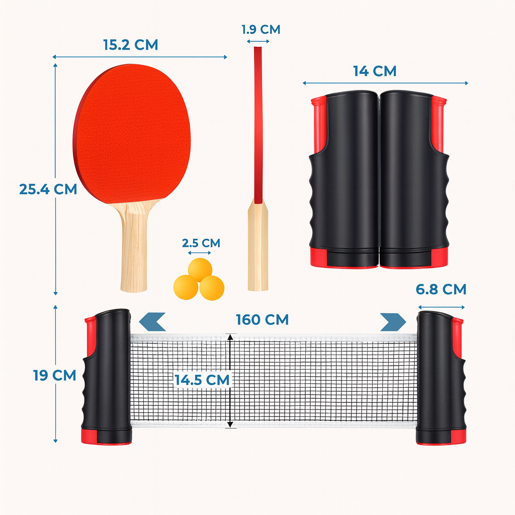 Conjunto de ping-pong FlexNet