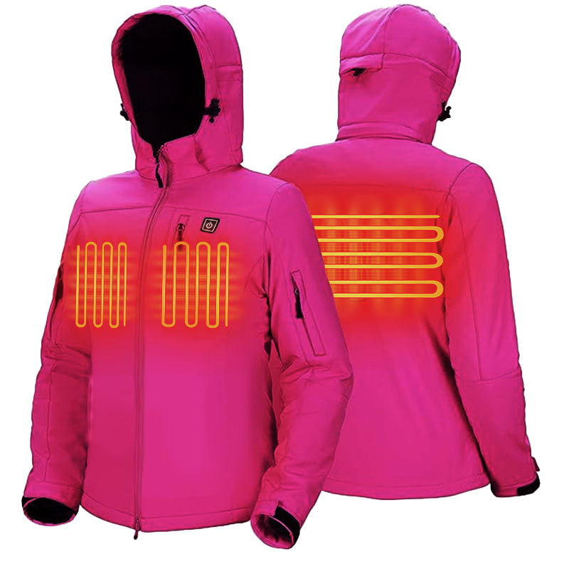 Veste de ski chauffante femme