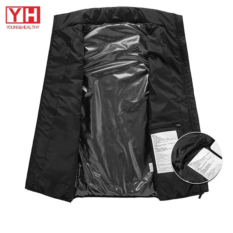 Gilet doudoune chauffant