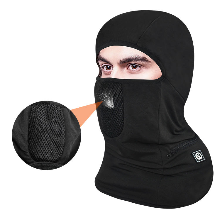 Cagoule chauffante
