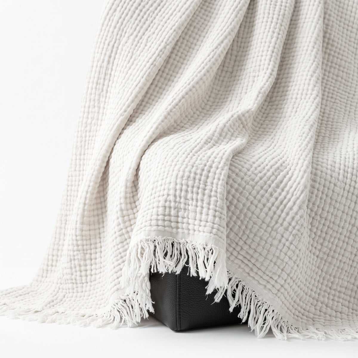 Plaid en mousseline de coton