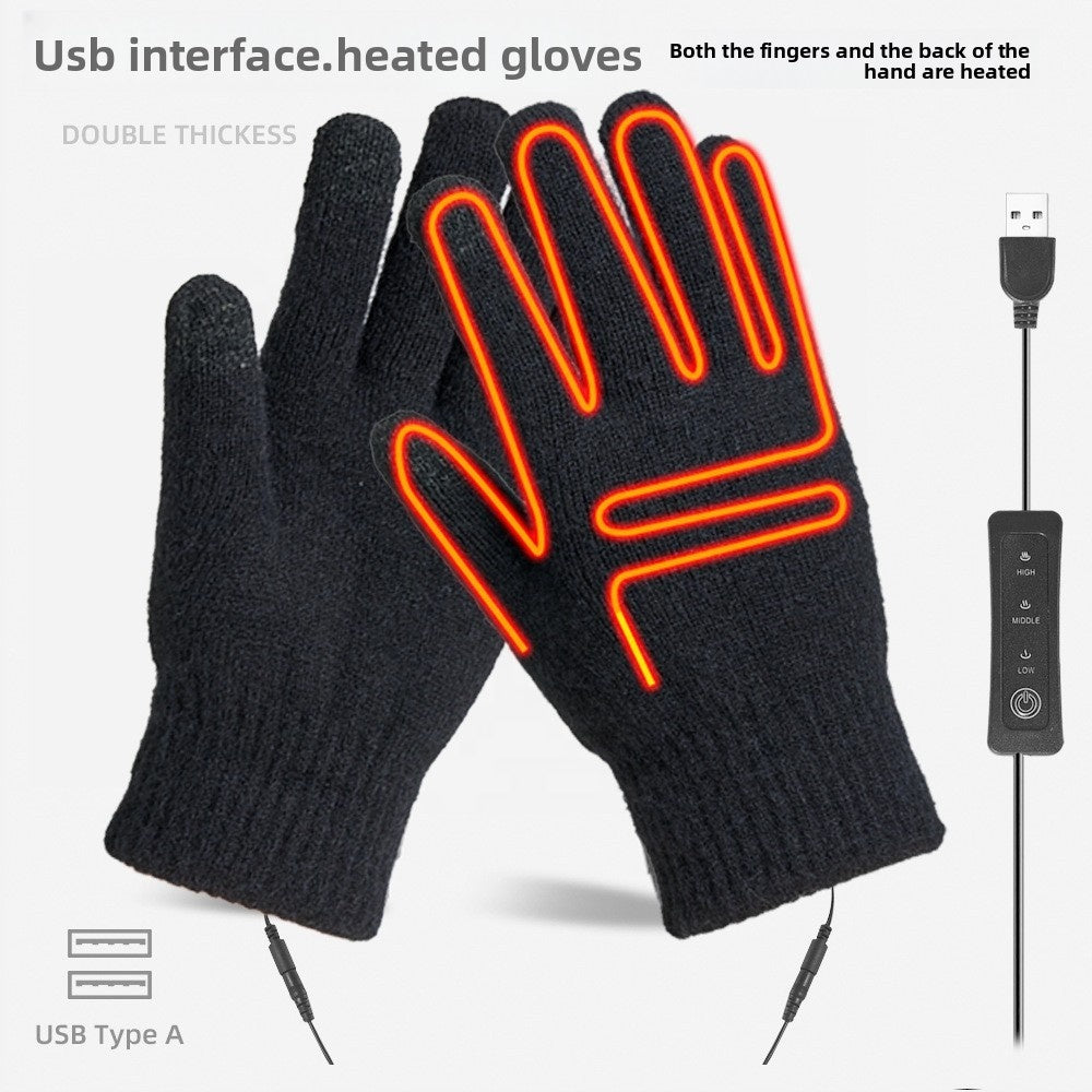Gants chauffants tactiles