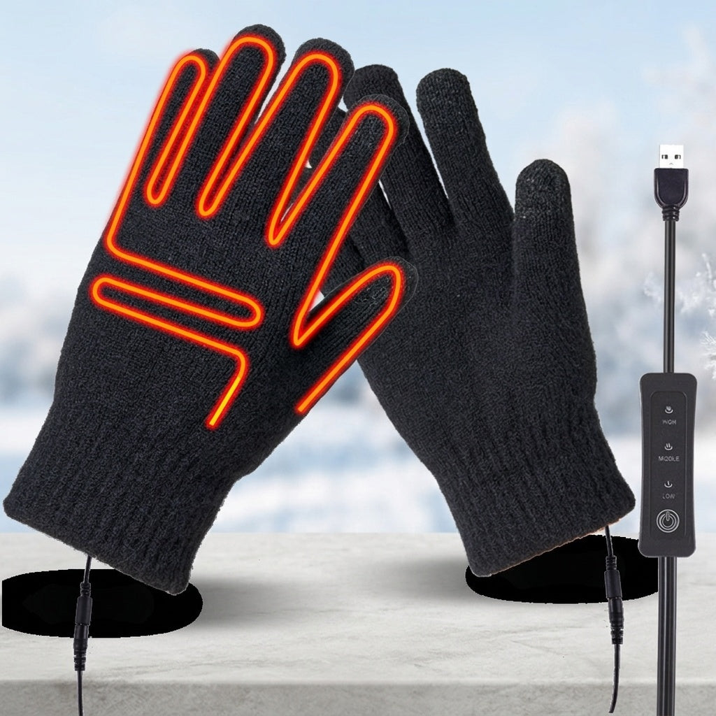 Gants chauffants tactiles