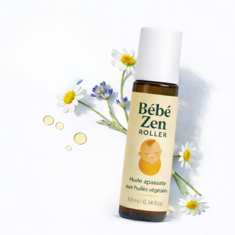 Bébé zen roller - Roll-on naturel pour poussées dentaires
