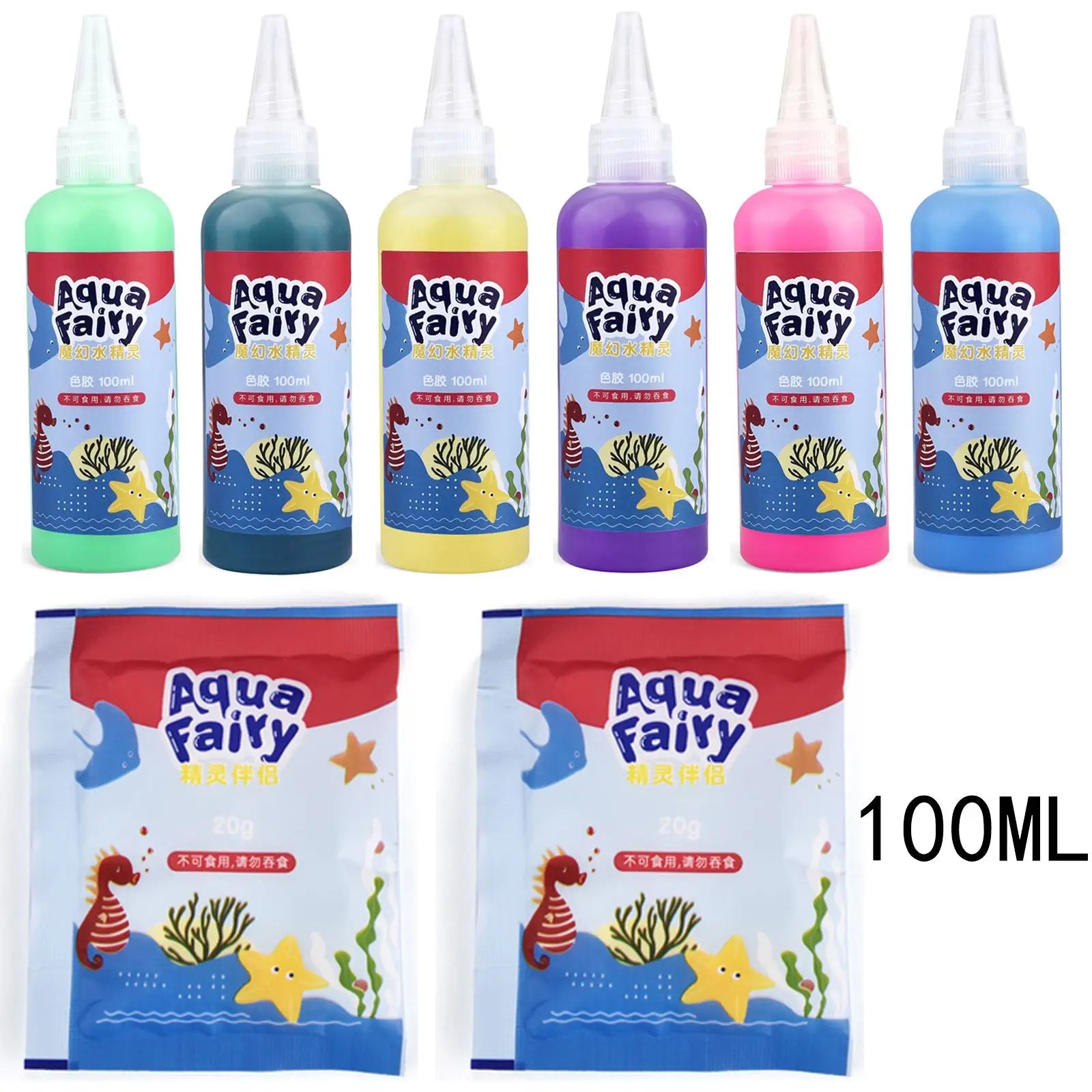 Kids Handmade DIY Craft Painting Stickers Montessori Education Origami Magic Water Elves Kit Set Toys Children Gift Kids Craft