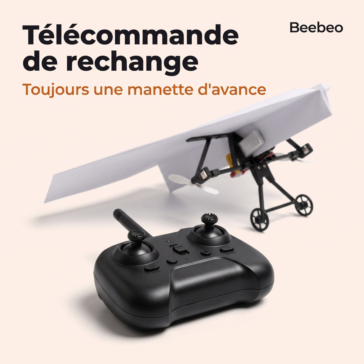 Télécommande de rechange pour l'avion en papier télécommandé