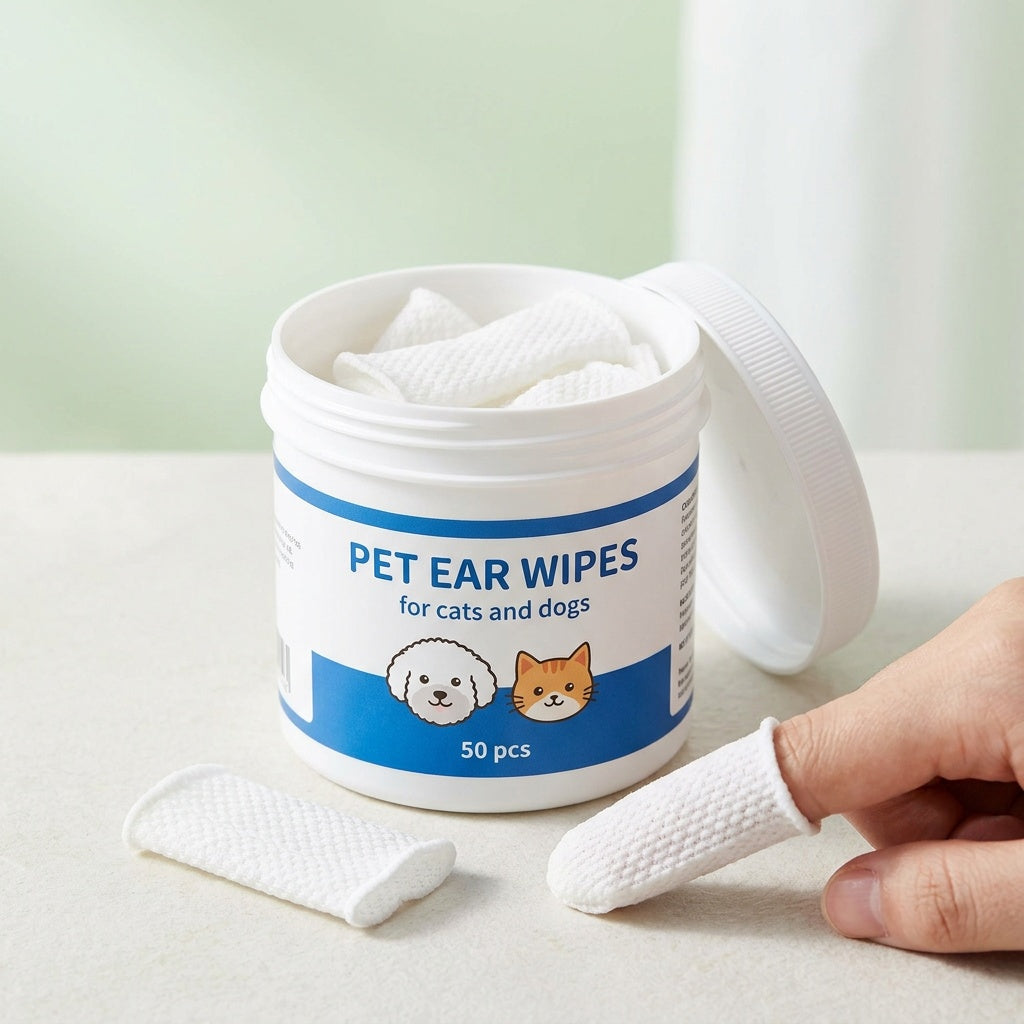 Lingettes oreilles chiens et chats