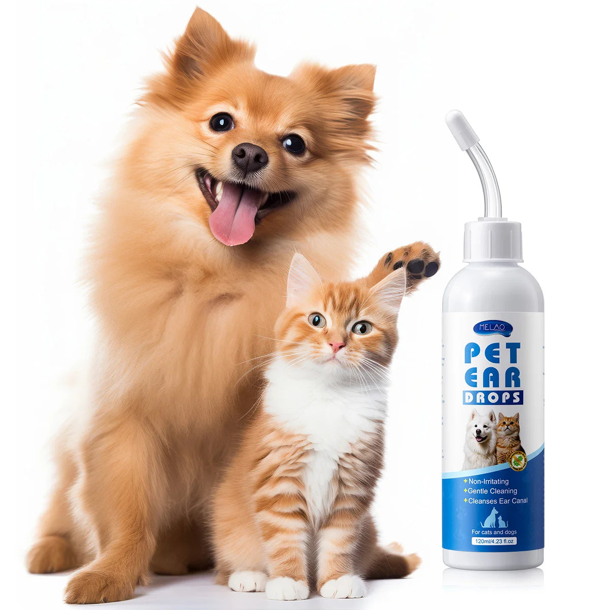 Nettoyant oreilles chien et chat